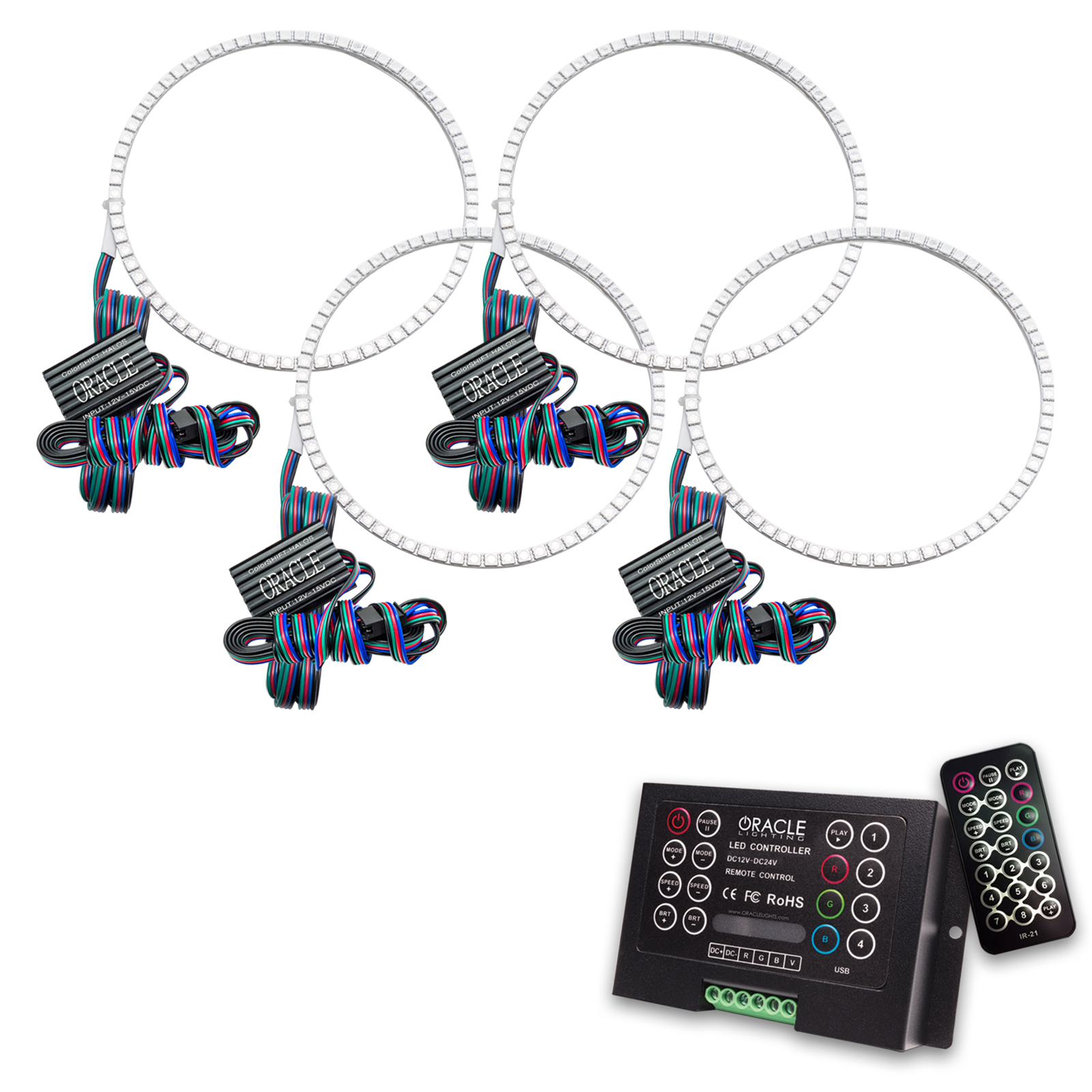 2384-333 - Mercedes Benz Sprinter Van 2011-2012 ORACLE ColorSHIFT Halo Kit - Projector